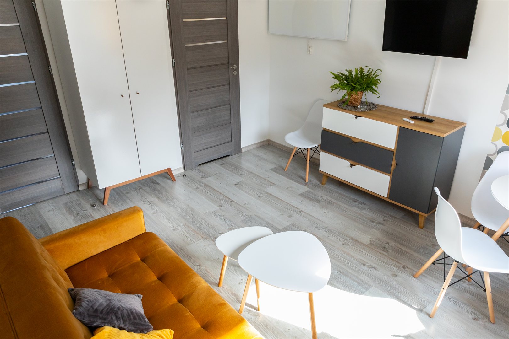 Apartament Żółty - pokój